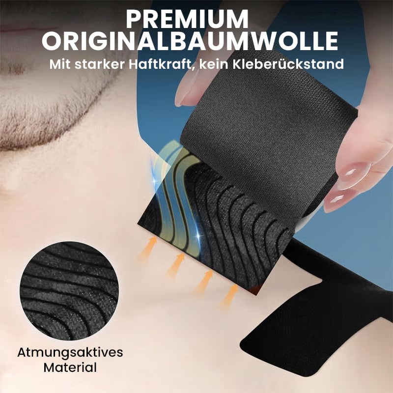 Kinesiologie-Tape zur Linderung von Schulterschmerzen