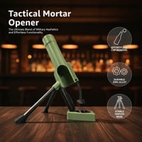 Mortar-Shaped Bottle Opener