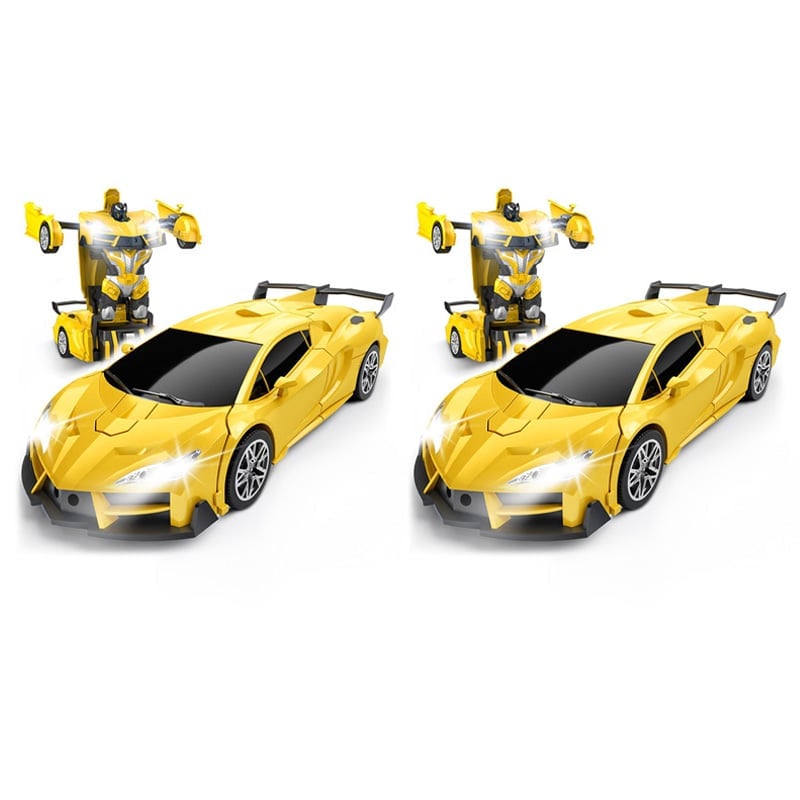 Remote Control Transforming Robot Car