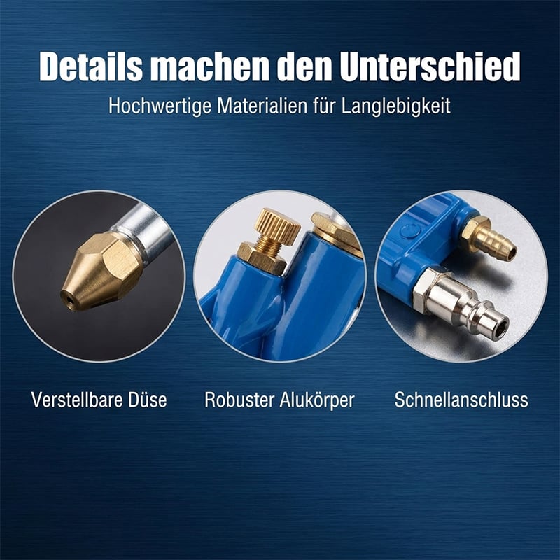 Wasser-Luft-Doppelverwendungs-Spritzpistole für Motorreinigung