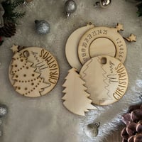 3D Kerstman aftellen naar kerstornament