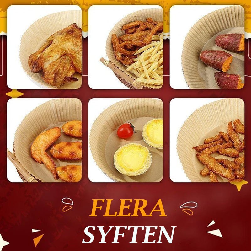 Luft fritös engångspapper(50 st)