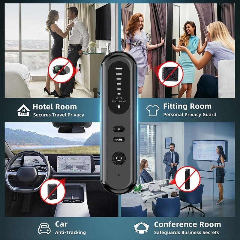 Saker Hidden Camera Detector Spy Finder