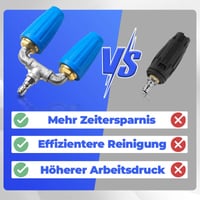 Hochdruck-Wasserpistole mit rotierender Düse