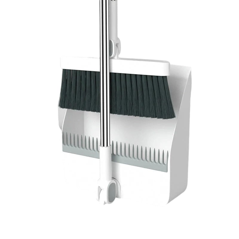 Sakerplus® Rotating Broom and Dustpan Set