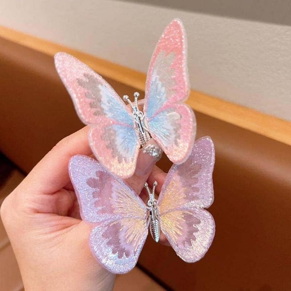 Embroidery Fragrance Butterfly Car Decoration