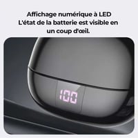 Casque audio Bluetooth 5.4 Hi-Fi Sports avec réduction de bruit