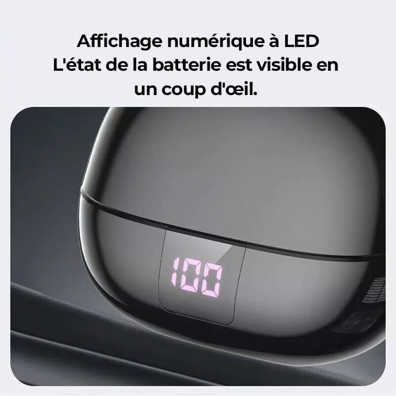 Casque audio Bluetooth 5.4 Hi-Fi Sports avec réduction de bruit