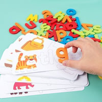 Wooden Alphabet Spelling Game for Kids