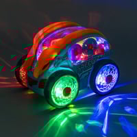 Electric Gear Music Light-Up Universal Light Bil Flygplan Leksaker