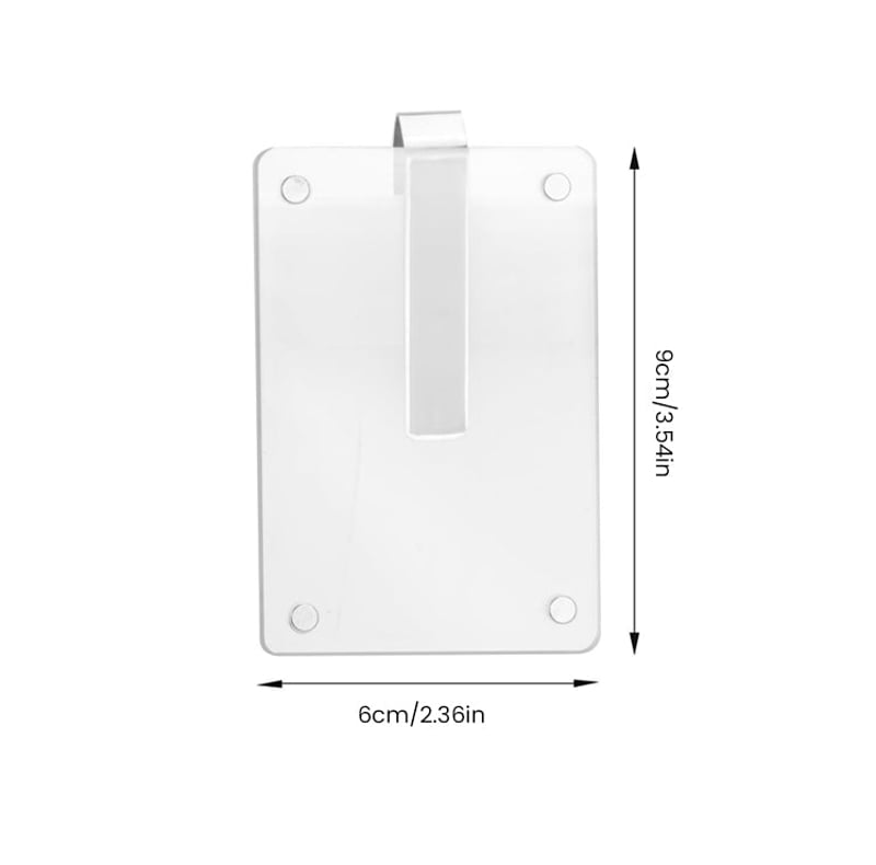 Acrylic Sun Visor Photo Holder