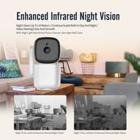 360 Degree Motion Tracking Color Night Vision Security Camera