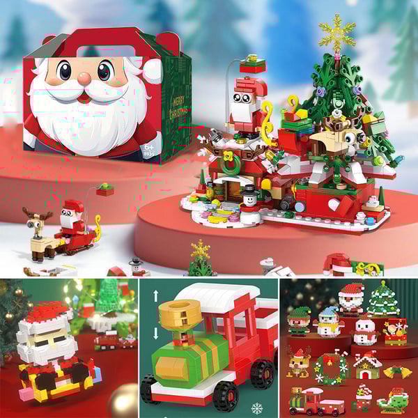 Christmas element building blocks