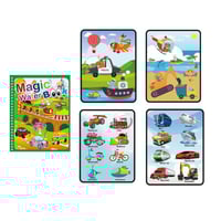 Magic Water Coloring Book（18.3*14.8cm/7.20*5.83in）