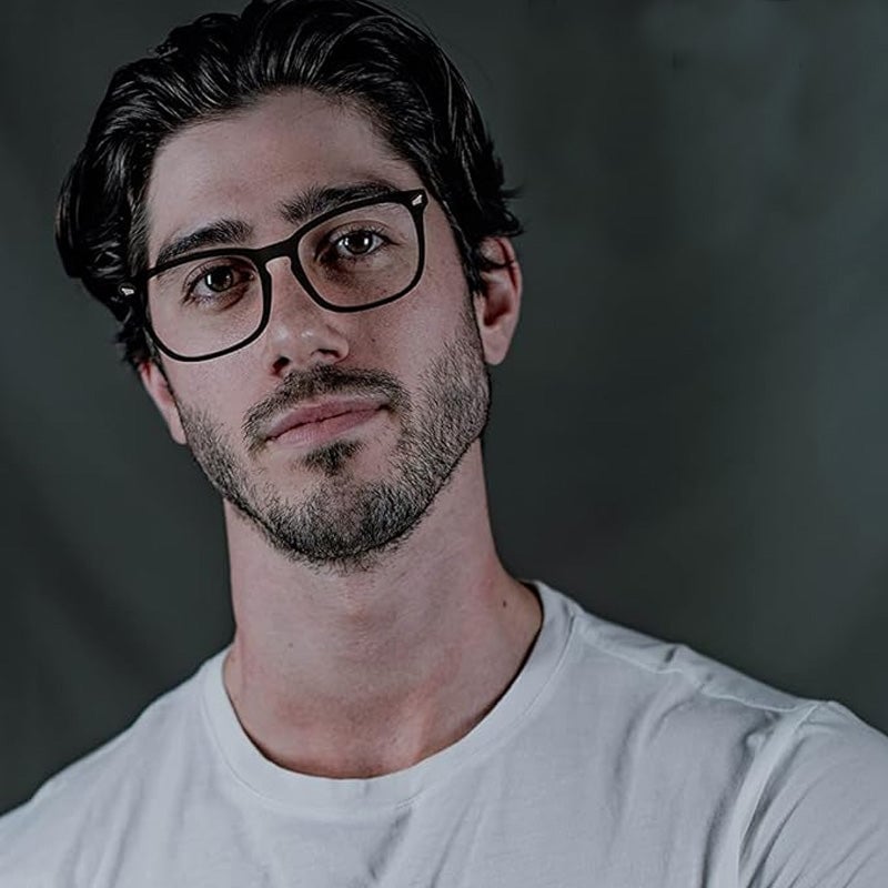 Classic Clear Anti-Blu-ray Glasses