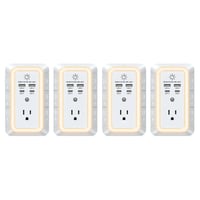 10-in-1 ETL-Certified Surge Protector Power Outlet