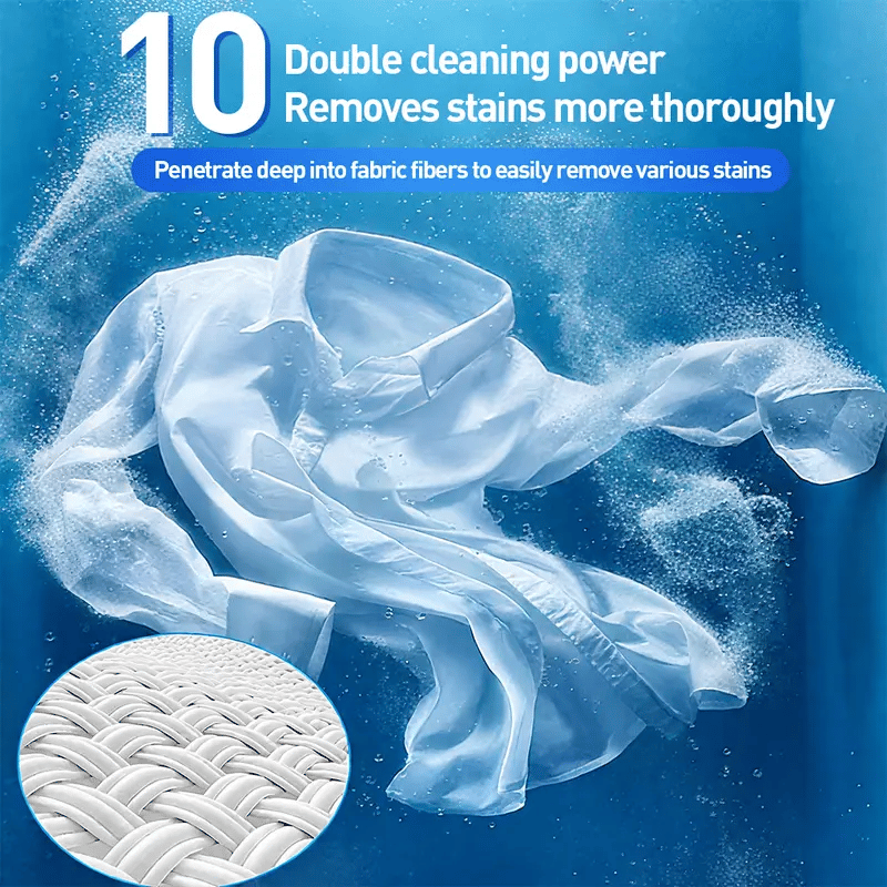Hyper Concentrated Strong Stain Remover Powder for Clothes