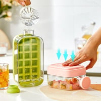 Straw Cup Ice Maker Bottle