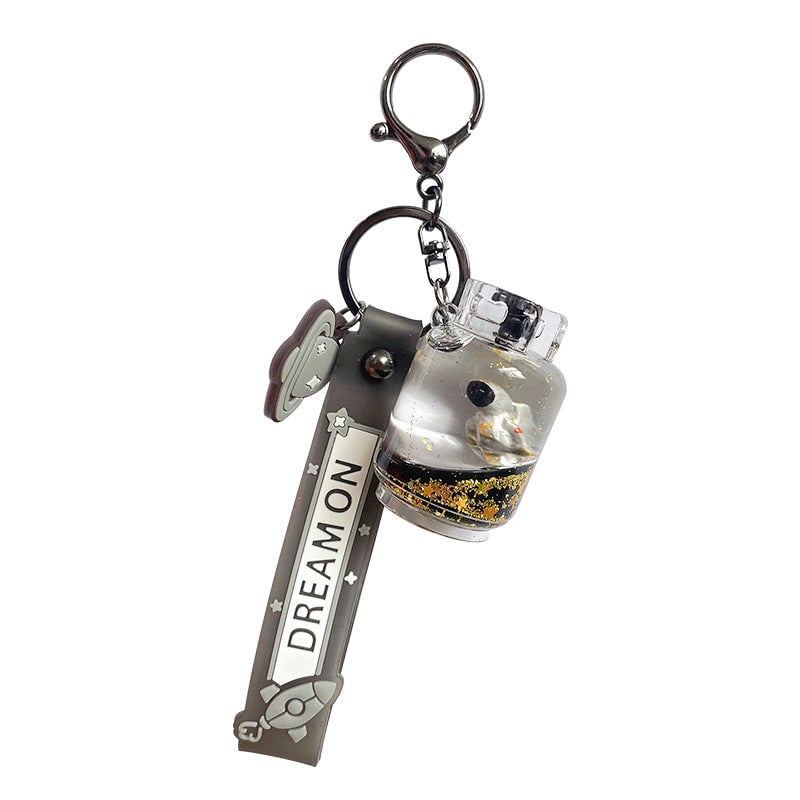 Floating Astronaut Keychain