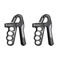 Adjustable electronic counting strength grip