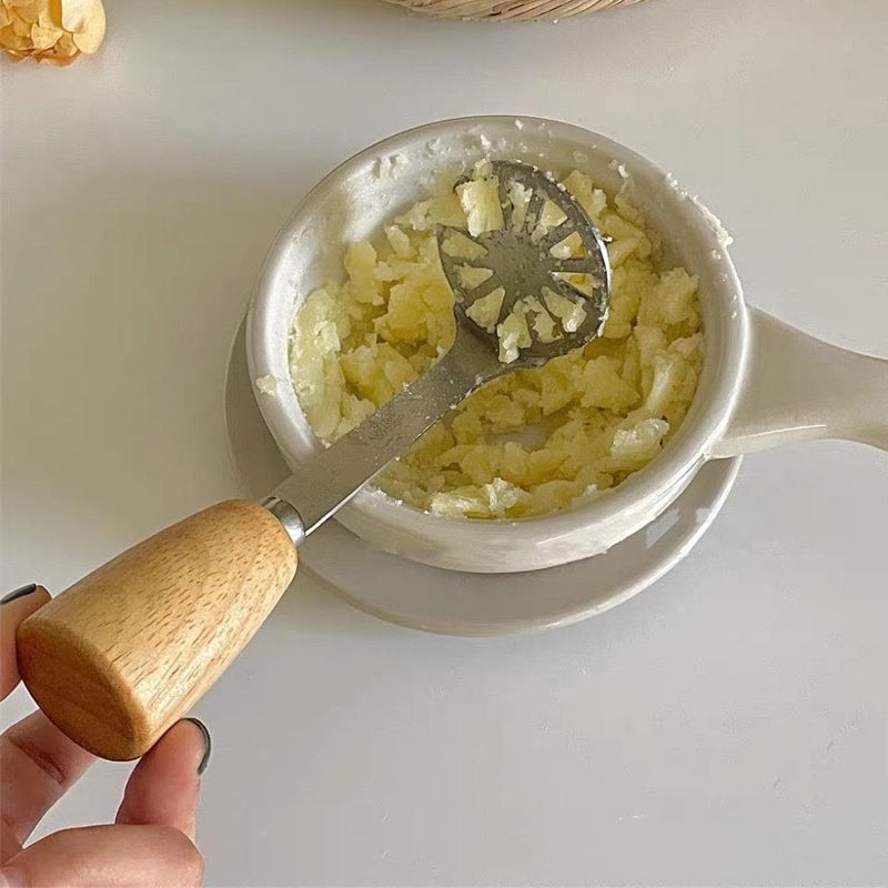 Edelstahl-Kartoffelstampfer mit dickem Griff