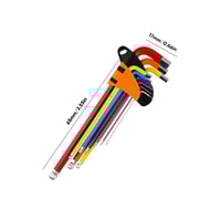 Farbiger Sechskantschlüssel