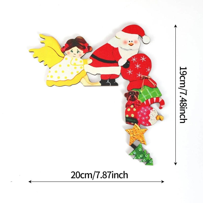 🦌Weihnachten Türrahmen Dekoration