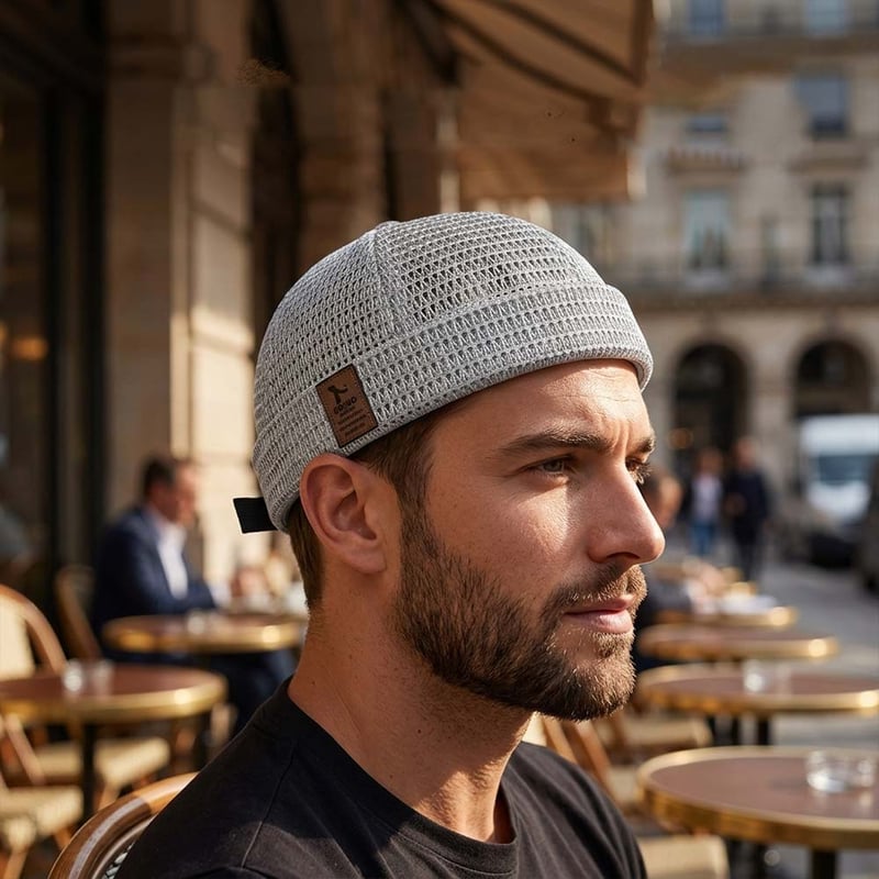Lightweight Breathable Mesh Brimless Cap