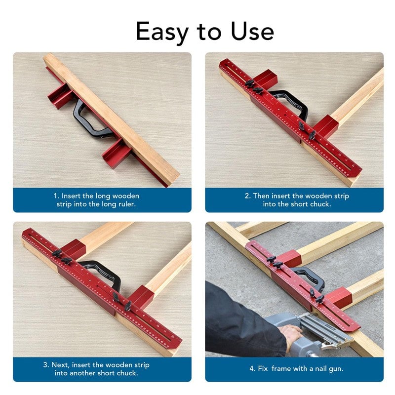 Sakerplus® Adjustable Aluminum Framing Layout Jig