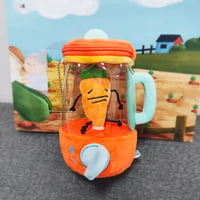 🥕Carrot Juicer Plush Toy – The Cutest Stress Reliever! 🧸✨