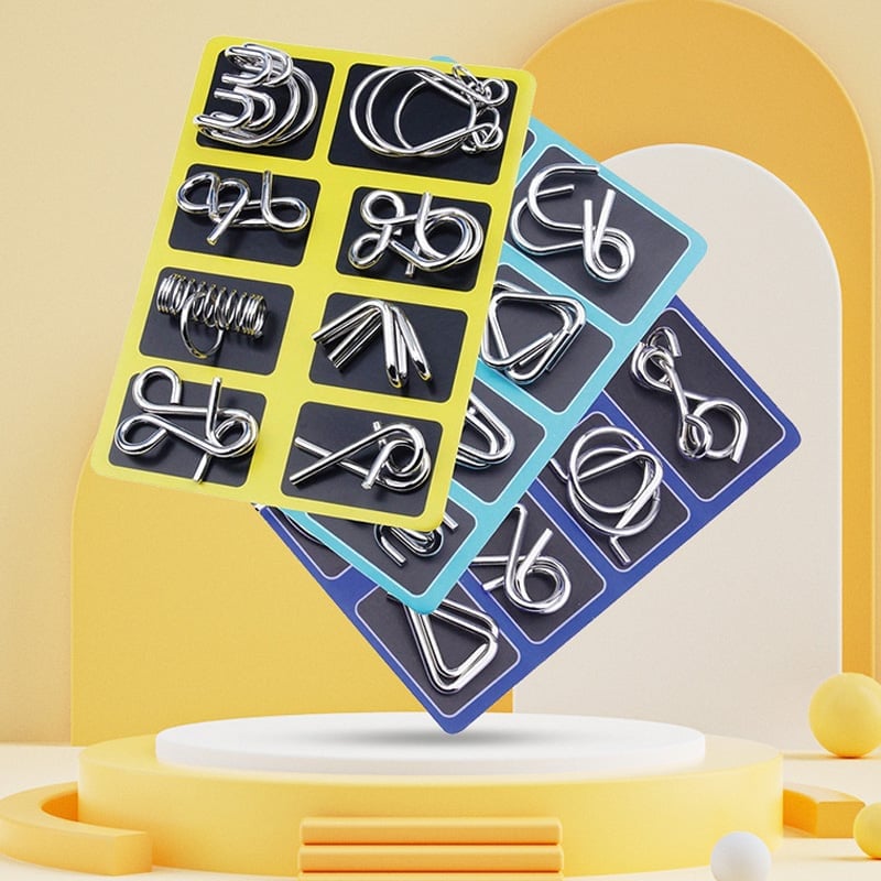 Gehirntrainer 9-Glieder Puzzle