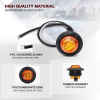 LED Mini Round  Indicator Lights