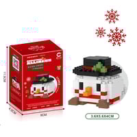 Cartoon Doll Building Block Set – Micro-Particle Assembly Toys for Kids