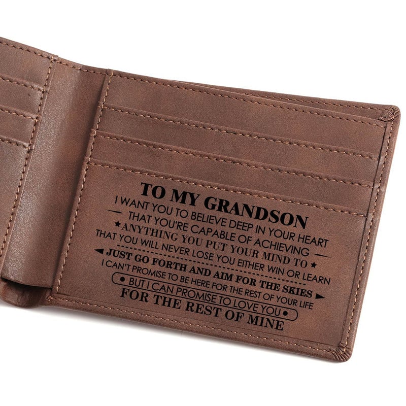 You Will Never Lose - Top-grain Leather Wallet