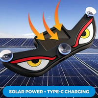 Car Solar-Powered Devil Eye Dynamic Lights