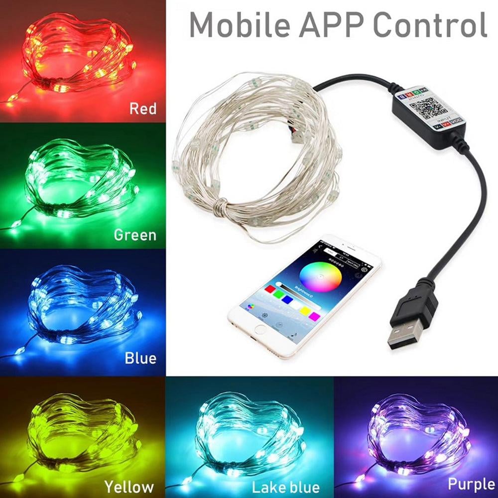 LED String Lights Color Changing Twinkle Fairy Lights