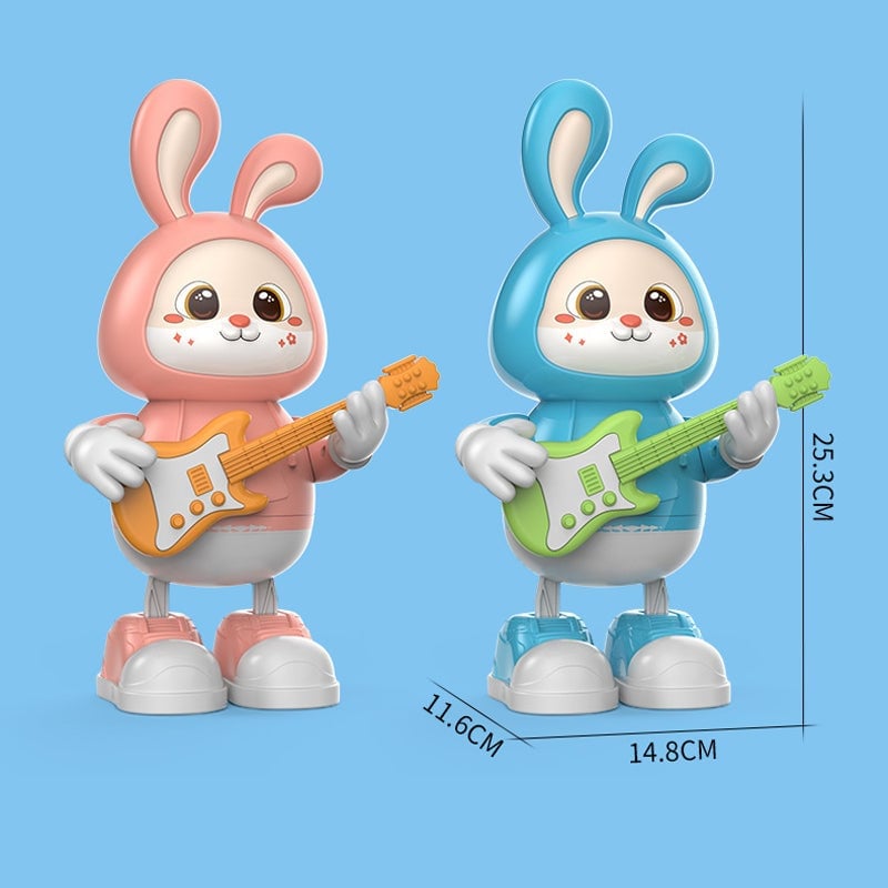 Nettes Hasen-Gitarrist-Spielzeug🐰🐰