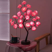 Tischplatte Rosenbaum Lampe