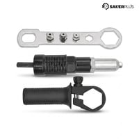 Sakerplus® Electric Rivet Gun Power Drill Adapter