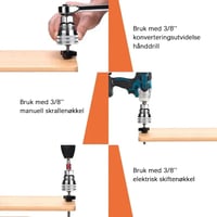 Multifunksjons Universal Socket Wrench Tool - Saker® Universalt vedlikeholdsverktøy