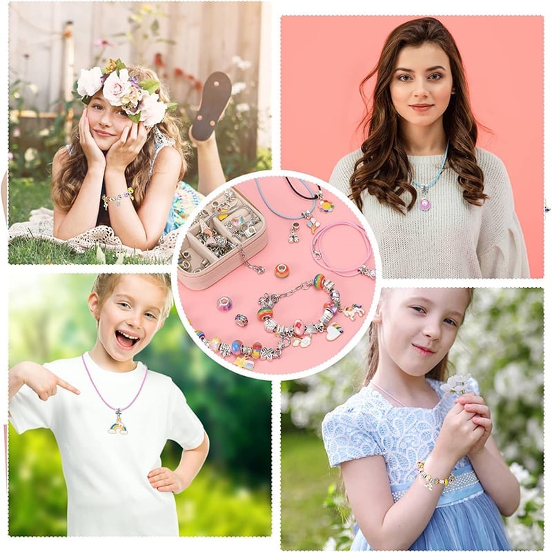 Sakerplus Sank Kids Bracelet Making Kit for Girls