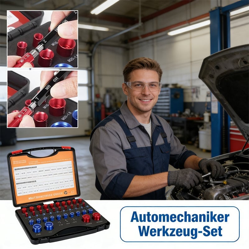 Gewindeprüfer-Set aus Aluminium