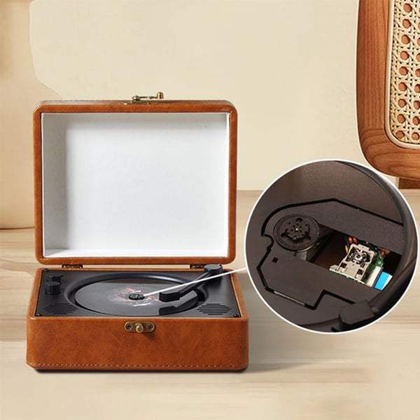 Portable Retro CD Bluetooth Music Player