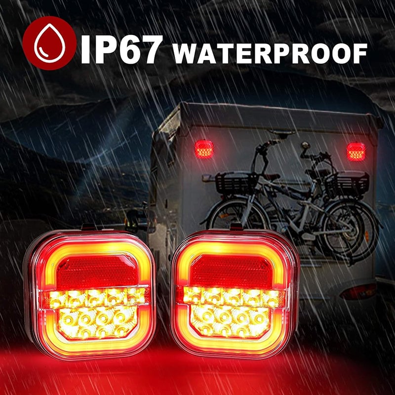 Sakerplus Wireless Trailer Lights Kit