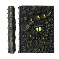 🐉Dragon Eye 3D Embossed Journal - Handmade Resin Engraved Notebook🐉