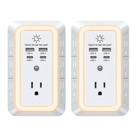 10-in-1 ETL-Certified Surge Protector Power Outlet