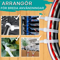Återanvändbara Slipsar (100st)