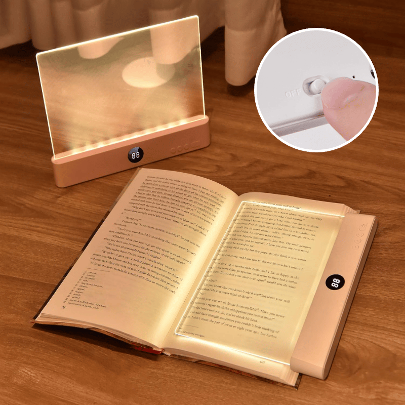 LED-Panel-Leselampe mit Timer