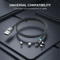 3-in-1 Magnetic Fast Charging Cable