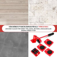 Lyftverktygssats för möbler